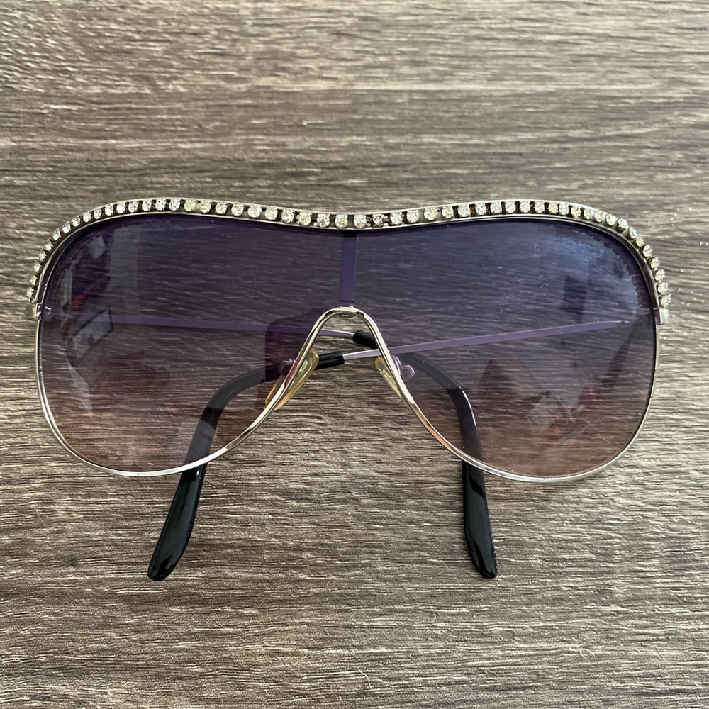 Rhinestone Aviator Shades